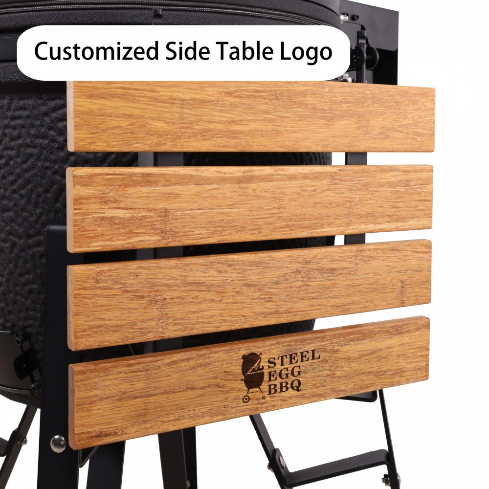 Customized side table logo